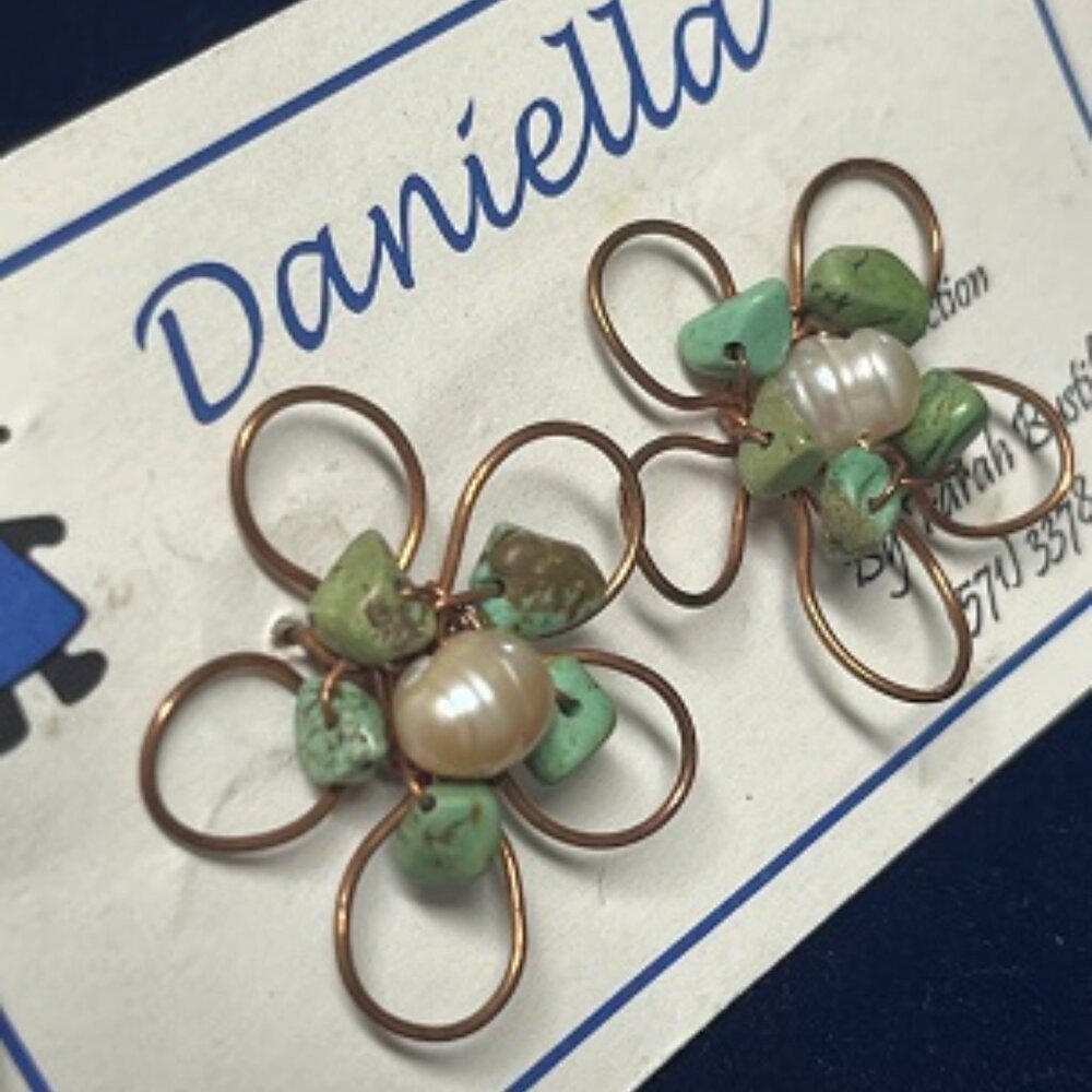 Buy 2 Get 1 FREE NWT Handmade Copper Wire Craft Earrings/Jewelry Beading Wire